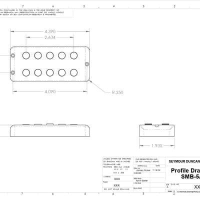 SEYMOUR DUNCAN 70's Music Man Alnico 5-String Bass Pickup (SMB-5A) image 6