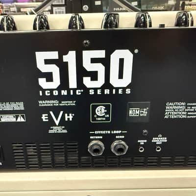 EVH 5150 Iconic Series 2-Channel 15-Watt 1x10" Guitar Combo 2023 - Present - Ivory w/ft sw + manual image 16