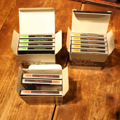 Roland Sound Library for S-10, MKS-100, 2,8 Quickdisks 80´s - Silver image 5