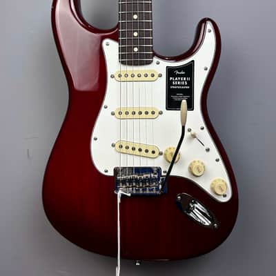 Fender Player II Stratocaster 2025 - Transparent Cherry (Chambered) image 1