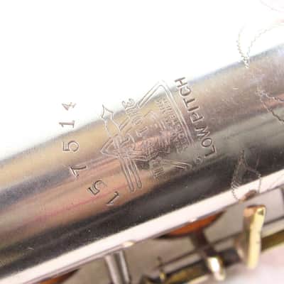 Buescher Straight Sopranino Saxophone in High Eb NICE image 7