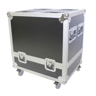 Prox ATA Road Case w/ Wheels fits 2 Line Array Dual RCF HDL6-A Speakers image 1