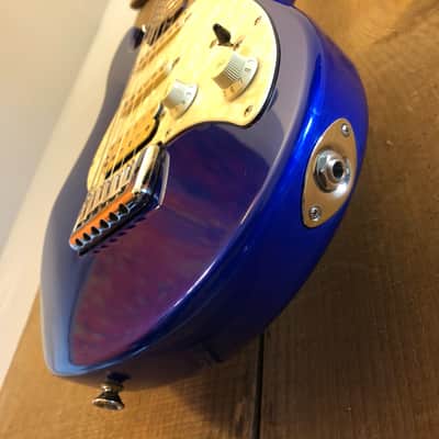 Peavey Predator Plus HSS Electric Guitar Metallic Dark Blue w/ Locking Tuners image 7