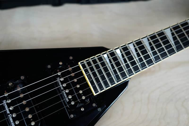 Grover Jackson Randy Rhoads V RR Standard 1990's Black Made | Reverb