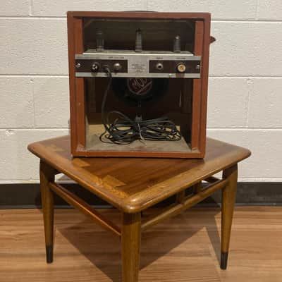 Silvertone Model 1430 3-Watt 1x6 Guitar Combo 1950s - Brown with Light Grille image 4