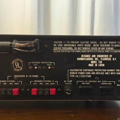 🎶✨ Harman Kardon 730 “Twin Power” Vintage Stereo Receiver – Serviced • Cleaned • Classic Dual-Mono Design ✨🎶 image 11