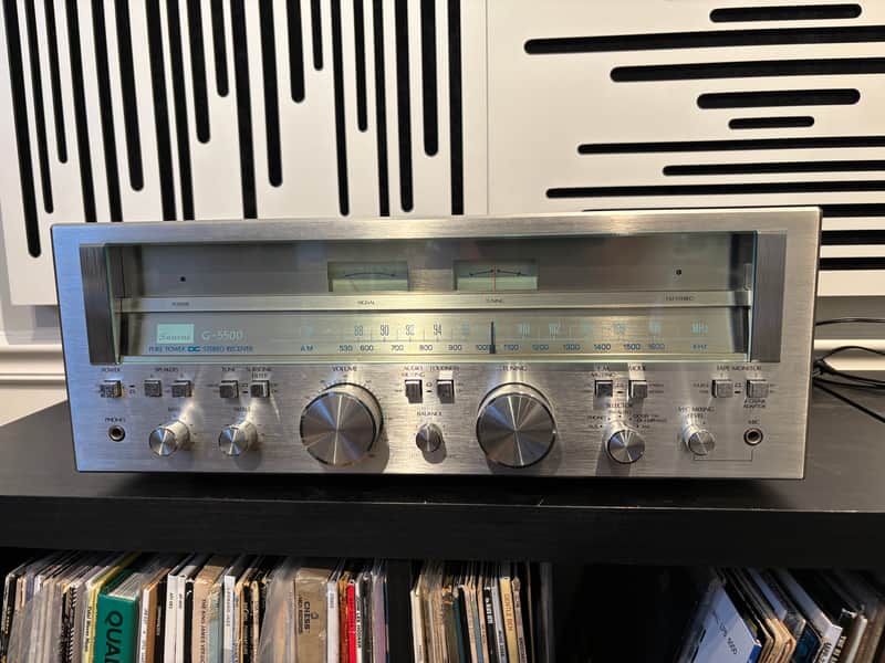 Vintage Sansui G-5500 Pure Power DC Stereo Receiver