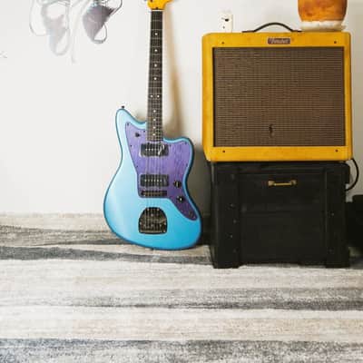 *NEW* Fender Made in Japan Hybrid II 2026 Collection Jazzmaster Satin Metallic, Matte Aero Blue MIJ image 10
