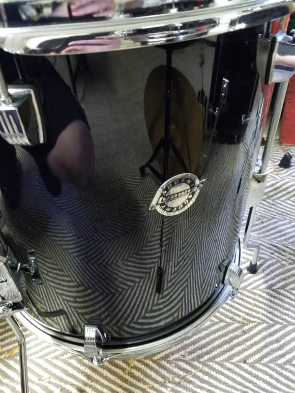Ludwig Ludwig Accent Floor Tom 16x16 Black image 1