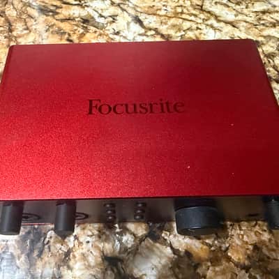 Focusrite Scarlett 4i4 4th Gen USB Audio Interface 2023 - Present - Red image 4