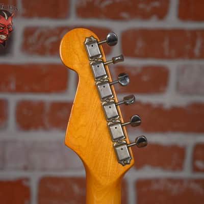 Fender Vintage Reissue 1957 Stratocaster Surf Green 1988 w/OHSC image 10