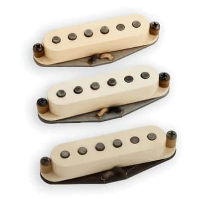 Seymour Duncan Antiquity II Surfer Strat/Stratocaster Pickup Set, Aged White image 1