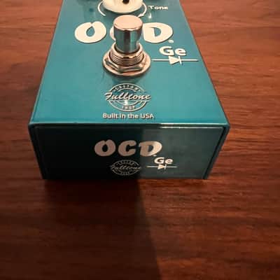 Fulltone Custom Shop OCD-GE Germanium Overdrive 2019 - Tahitian Teal image 2