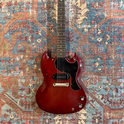 Early 1965 Gibson SG Junior - Cherry - Wide Nut image 4