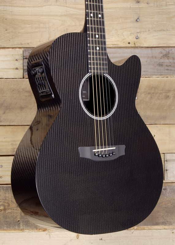 T*r様 RainSong WS1000N2 カーボンファイバー 　 ハードケー RainSong H-WS1000-N2 Hybrid Series Deep Body Cutaway Black | Reverb