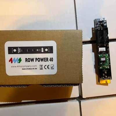 4ms Row Power 40 Power Module Bundle w/ Bus Stick, Flying Bus Cable & Power supply image 3