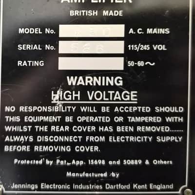 Jennings Bassanlage B50 B3 1968-1973 Bild 5