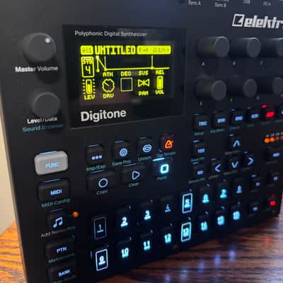 Elektron Digitone 8-Voice FM Synth Polyphonic FM Synthesizer Excellent image 2