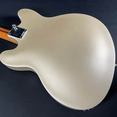 Fender Tom DeLonge Starcaster - Satin Shoreline Gold (MINT) image 4