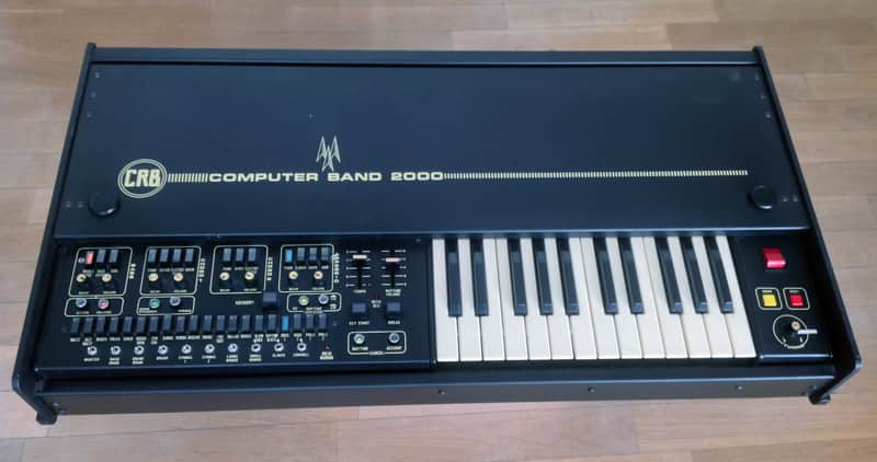 CRB  Computer Band 2000 groovebox synthesizer ultra rare prototype 1978? Black image 1