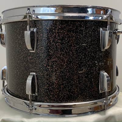 Ludwig 12x18"/8x12"/14x14"Jazzette w/ 5x14" Jazz Fest - Finest known. VIDEO. Rare Black Galaxy image 16