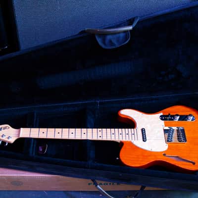 G&L ASAT Classic Semi-Hollow 1999 - Clear Orange image 15