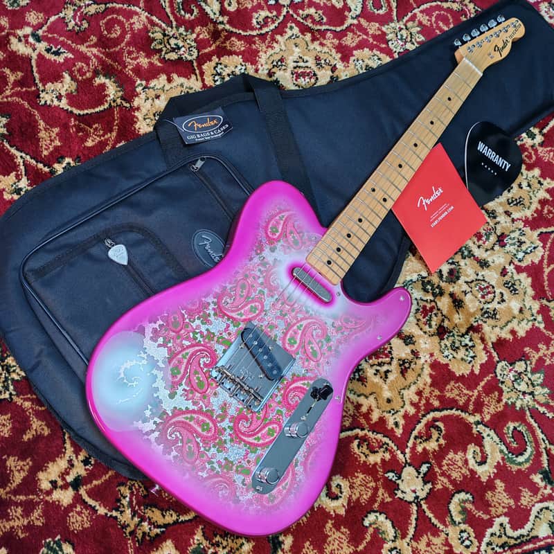 *NEW IN BOX* 2025 Fender Japan Limited Edition Telecaster Pink Paisley MIJ