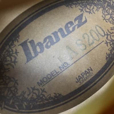Ibanez AS 200 2001 Amber image 7