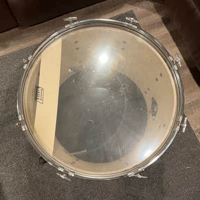 VINTAGE TAMA Swingstar 22x16 bass drum 1980's - Misty Chrome image 6