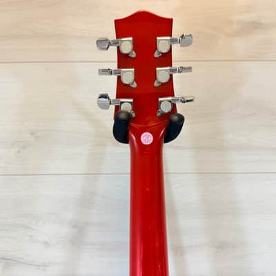 Jay Turser JT-55 Fireburst Double Cut Electric Guitar – SG Style Rock Machine image 10