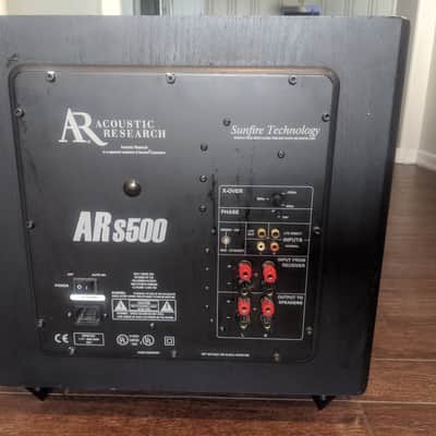 Acoustic Research Hi- Resolution AR S500 ARS500 Sub Subwoofer Vintage image 9
