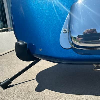 Video! Custom Fender Standard Precision Bass Blue image 9