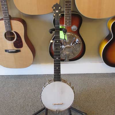 SS Stewart American Princess A-Scale Banjo c.1880's 1890's image 1