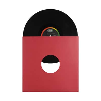 (100) 12" PREMIUM 29# RED Paper Vinyl LP Record Album Inner Sleeves ARCHIVAL image 9