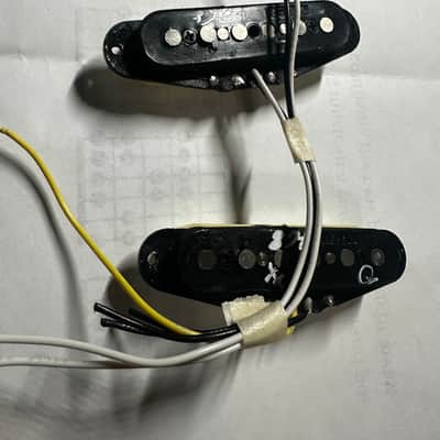 Fender 099-2115-000 Vintage Noiseless Stratocaster Pickup Set 2010s - Aged White image 7