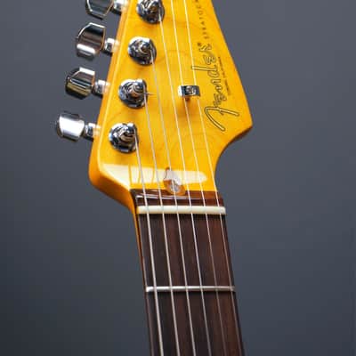 2024 Fender LTD American Pro II Thinline Surf Green Transparent Stratocaster FSR Limited Edition image 3