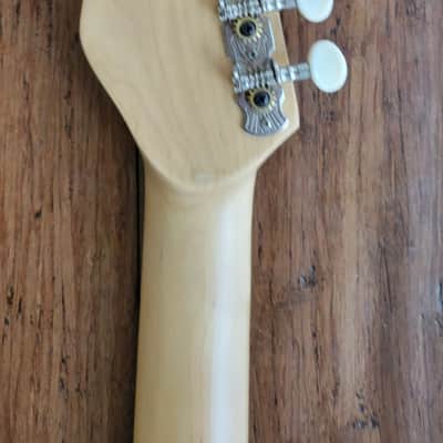 Mini Harmony electric travel guitar short scale image 17