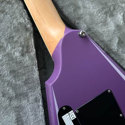 ESP Custom Alexi Laiho HEXED Purple Fade with Pinstripes Mint & Complete image 8