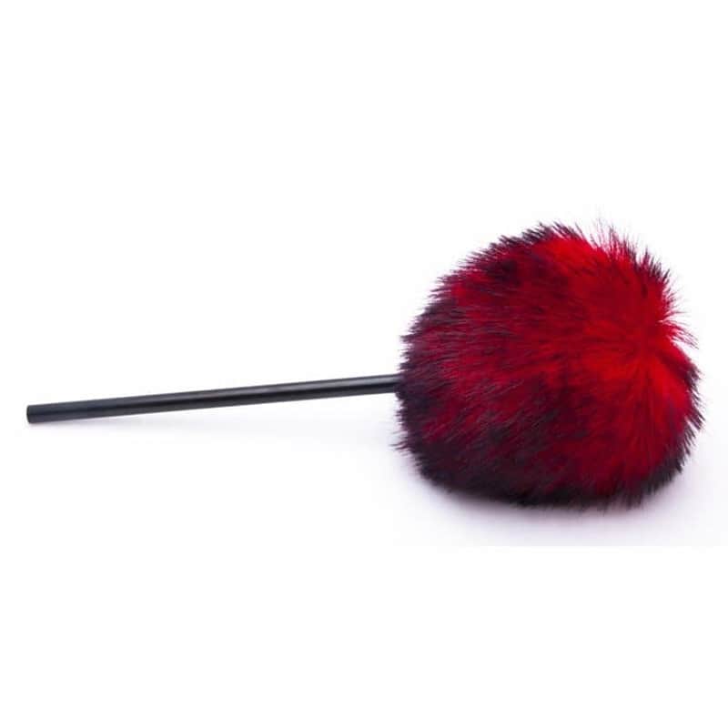 Danmar Furry Kick Beater, Red, Black Shaft image 1