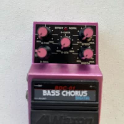 Maxon BDC-01 Bass Chorus Digital Rare Vintage Guitar Effect Pedal MIJ Japan image 2