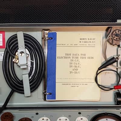 TV-7 D/U "Near Mint" w/Accessories refurbished/calibrated May 2026 image 4