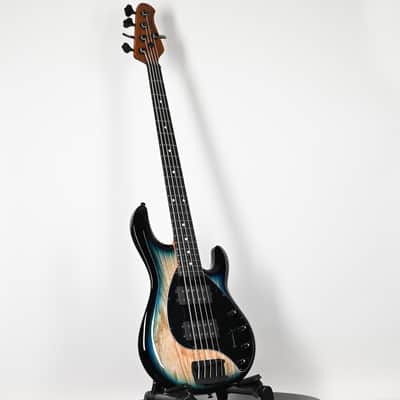 Ernie Ball Music Man StingRay Special 5 HH w/ Ebony Fretboard Bass Guitar- Mean Blue Burst 2026 (K10297) image 11