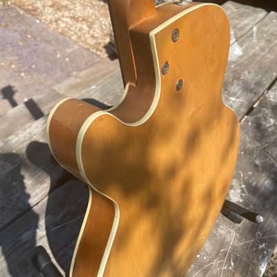 Vintage Harmony Hollow Body Mid 60d Black image 3