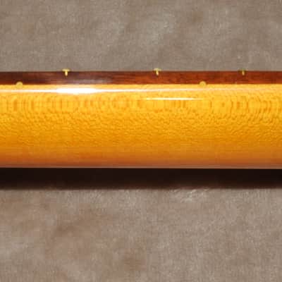 WD Music SNVSVPF Lic. Fender Pau Ferro Stratocaster Neck Vintage Amber Gloss Poly Soft V Profile #2 image 15