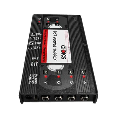 New CIOKS DC7 Limited Edition Retro Series VHS Tape Guitar Pedal Power Supply image 3
