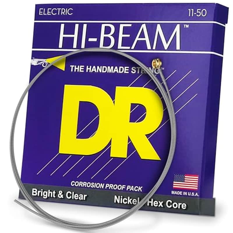 DR Strings HI-BEAM™ - Nickel Plated Electric Guitar Strings: Heavy 11-50 image 1