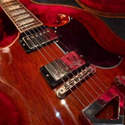 Gibson SG Standard '61 with Sideways Vibrola 2022 - Vintage Cherry image 4