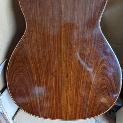Handmade 40in Bearclaw Sitka Brown Ebony Wide Nut Shellac image 8
