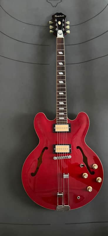 Epiphone Riviera Reissue 1999 - 2010 - Cherry image 1