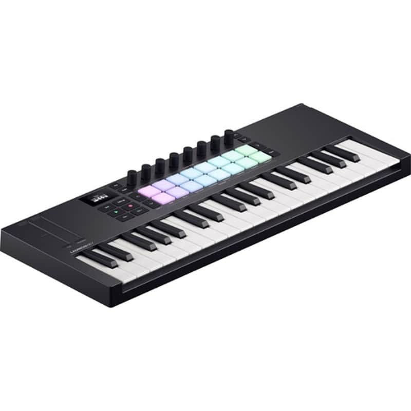 Novation Launchkey Mini 37 MK4 USB MIDI Keyboard Controller (37 Mini Keys) image 1